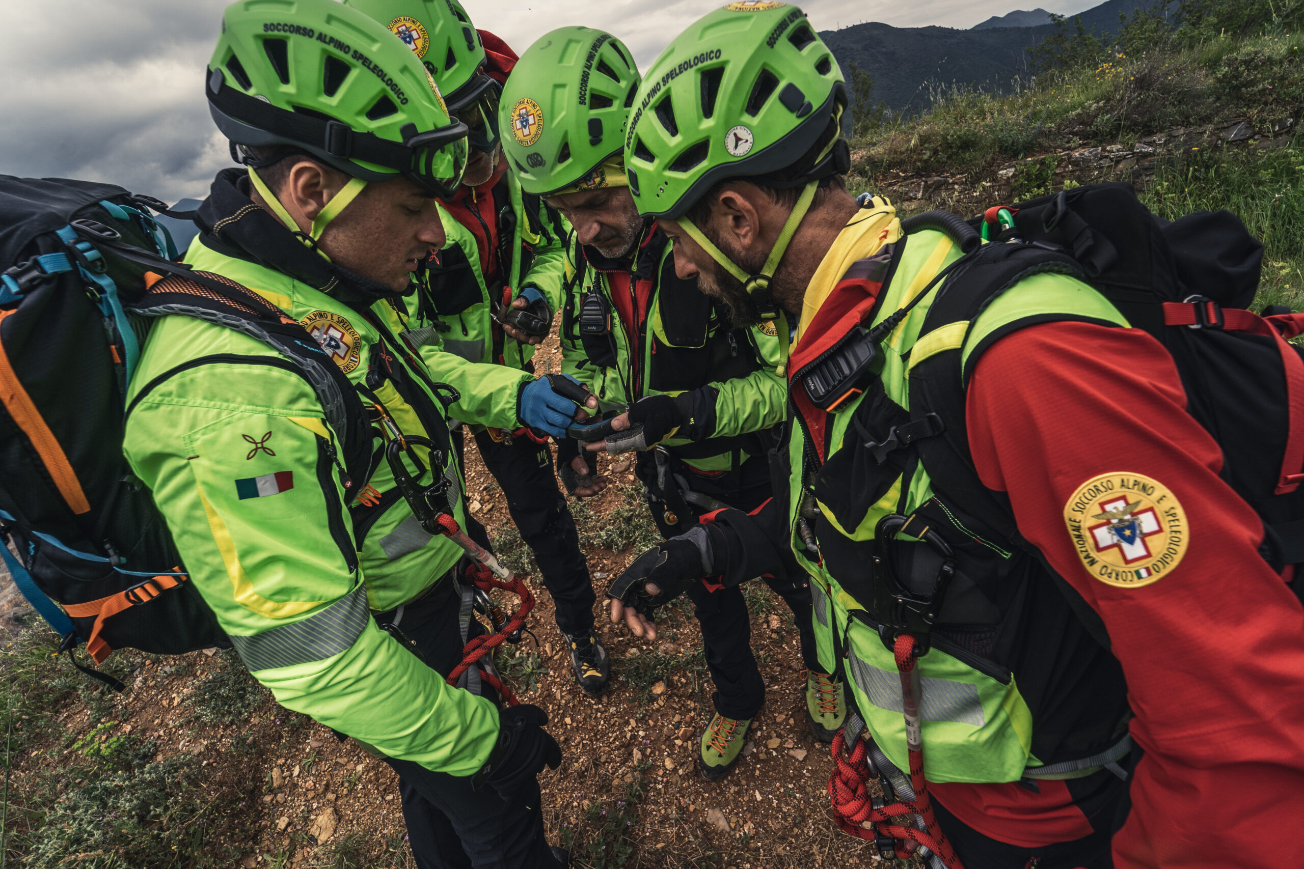 (Foto d'archivio) Soccorso Alpino