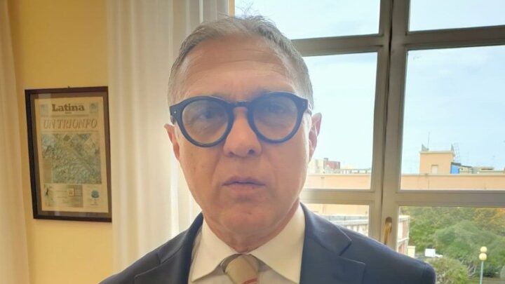 Raimondo Tiero, presidente del consiglio comunale di Latina al quale è stata danneggiata l'auto sotto casa