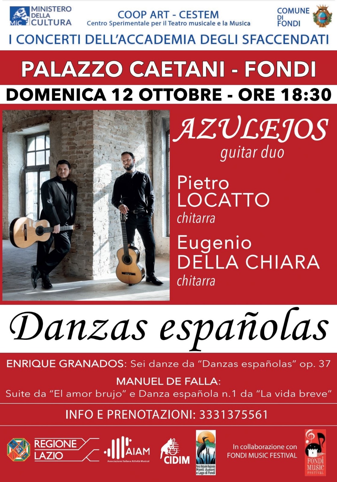 Danzas Españolas al Palazzo Caetani di Fondi