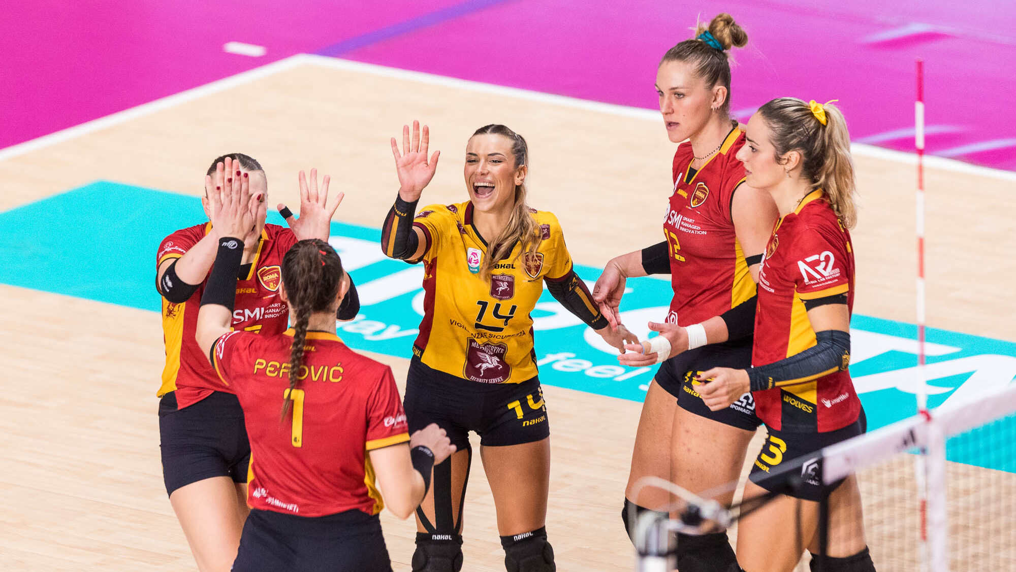 Nel quarto turno del campionato di Serie A2 di pallavolo femminile la Roma Volley trova la prima vittoria grazie al 3-1 su Messina
