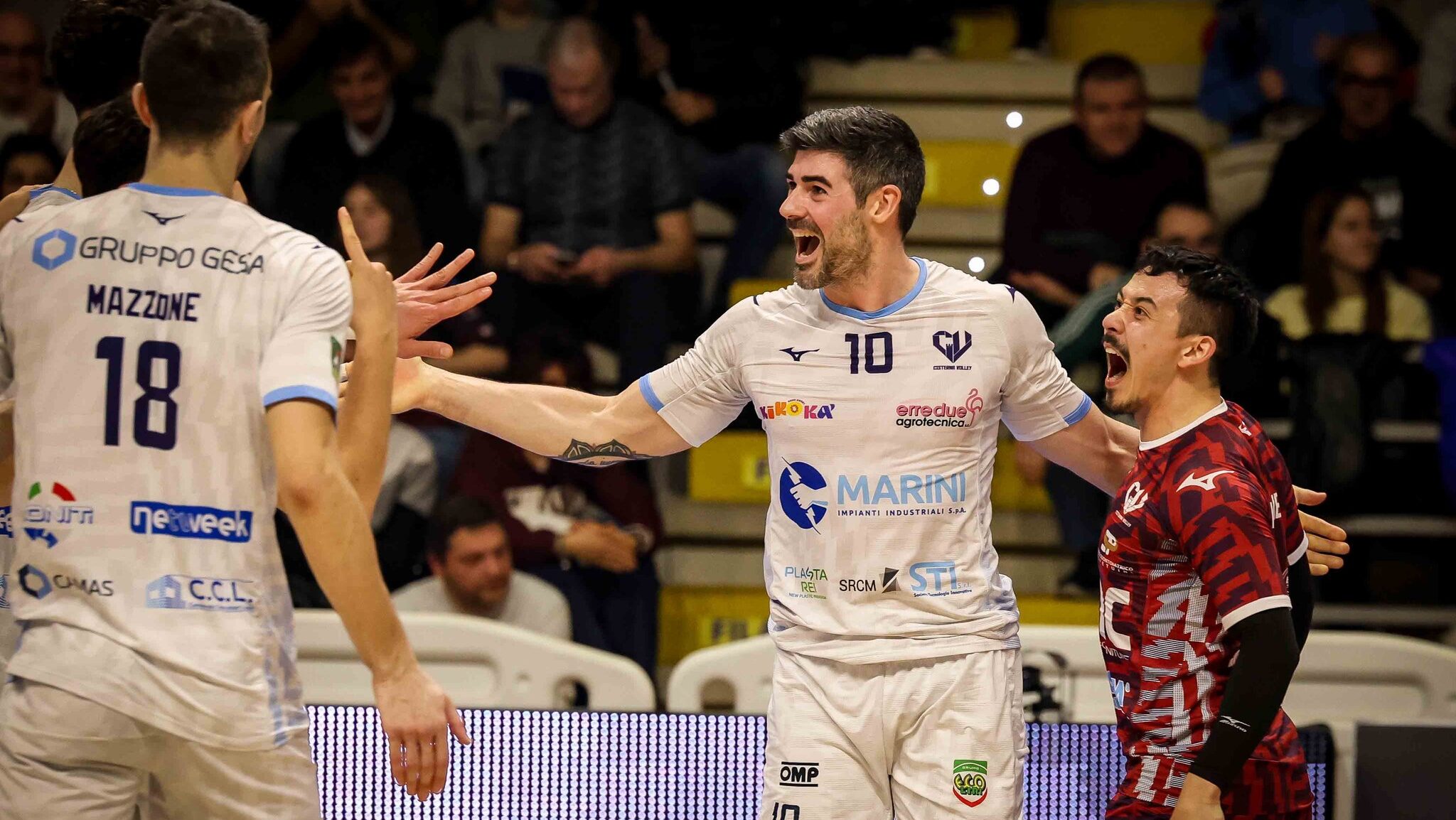 Cisterna Volley si gode il raggiungimento della salvezza e saluta Filippo Lanza che terminerà la stagione in Cina
