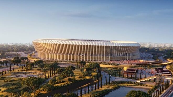 Il progetto dello stadio della Roma a Pietralata è stato approvato dalla giunta capitolina: sempre più vicini alla realizzazione