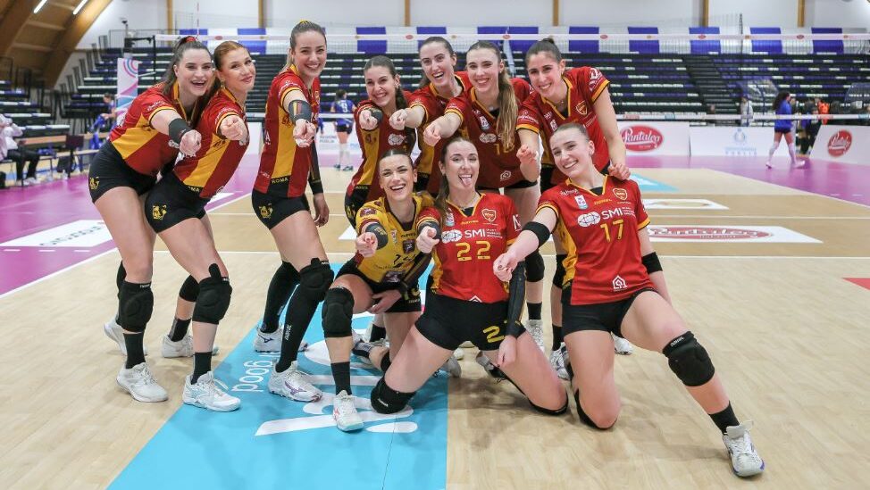Le ragazze della Roma Volley protagoniste di un video podcast che sarà presentato a Palazzo Valentini. Sul taraflex vittoria contro Fasano