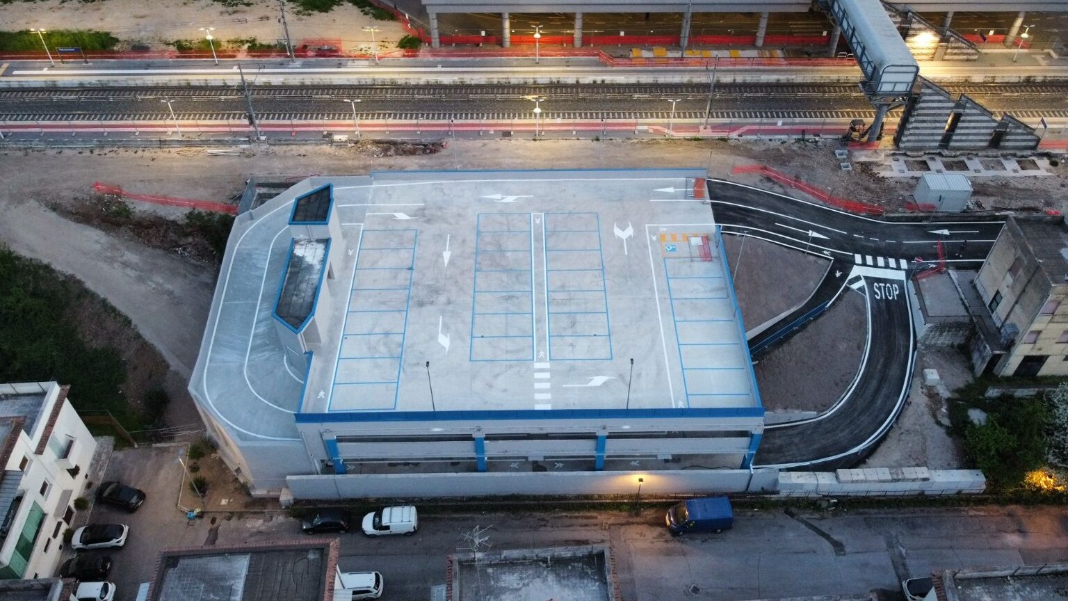 Completato il nuovo nodo di scambio della stazione ferroviaria di Valmontone. Soddisfatto l'assessore Ghera