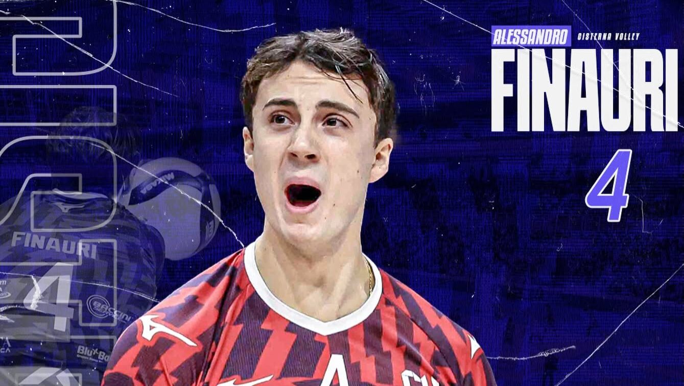 Giunge ai saluti l'esperienza di Alessandro Finauri con Cisterna Volley: le parti si separano dopo tre stagioni