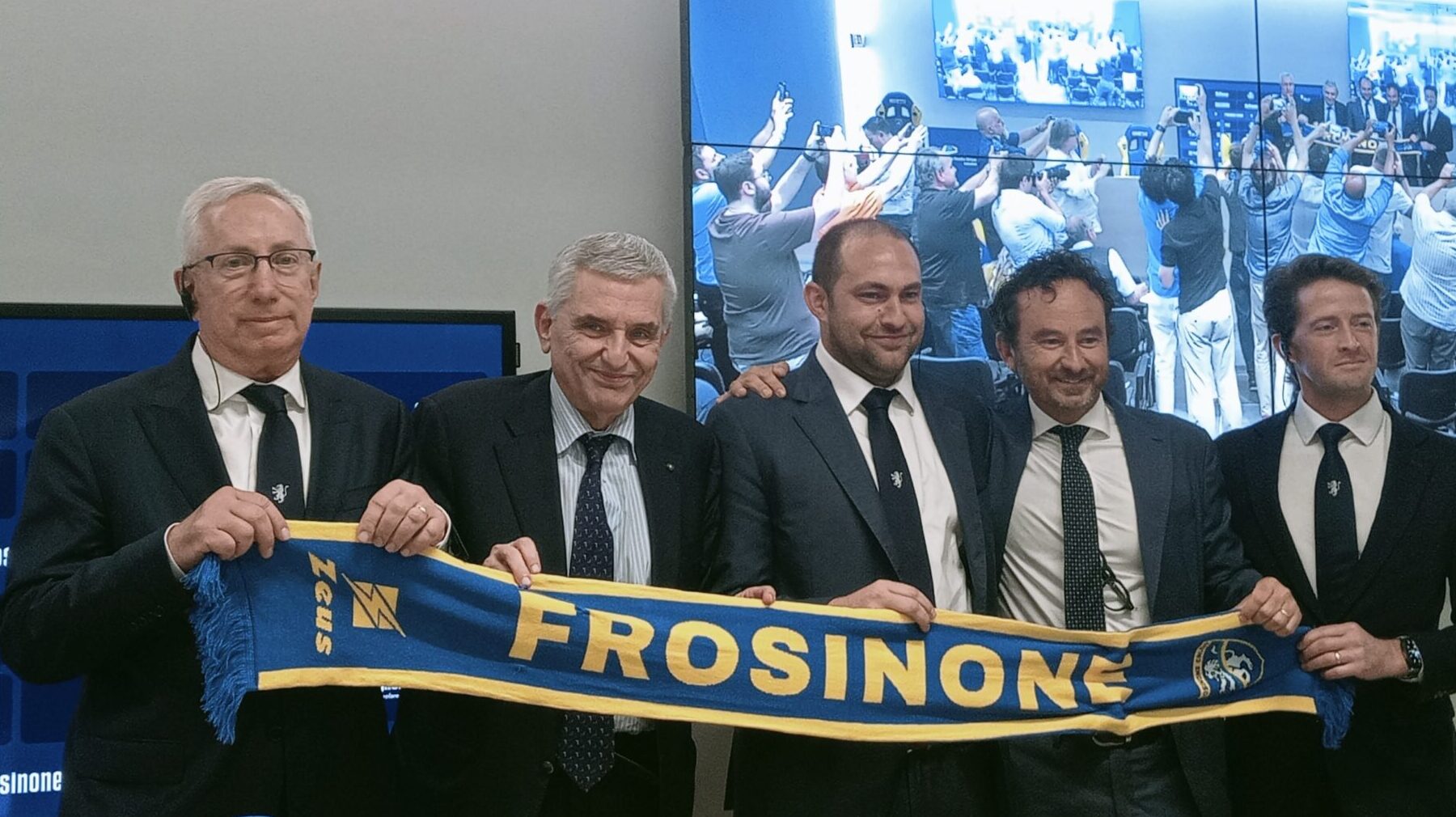 Maurizio Stirpe ha parlato nella consueta conferenza stampa di inizio stagione illustrando l'operazione con il fondo Clara Vista Investments