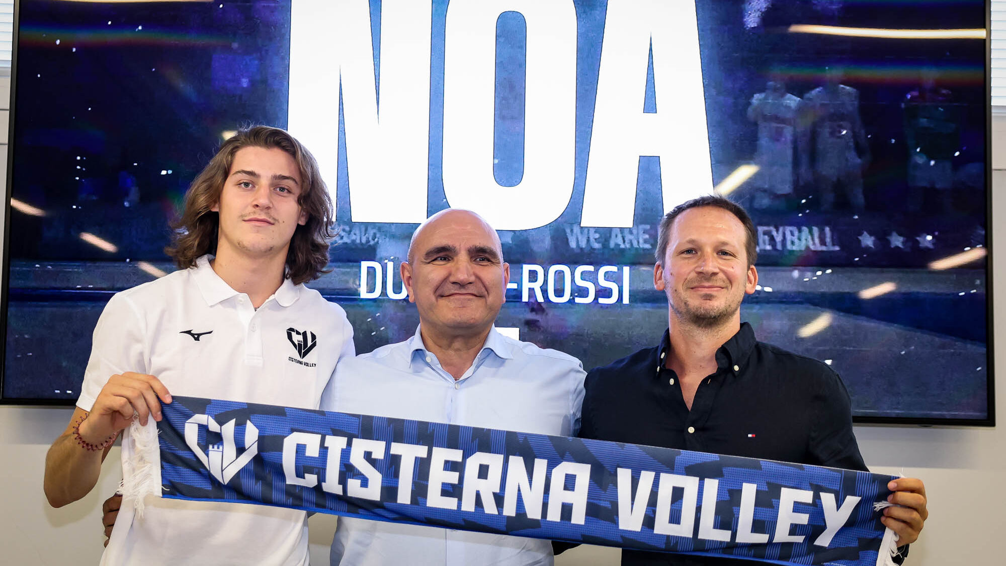 Il neo-schiacciatore di Cisterna Volley Duflos-Rossi è stato presentato ufficialmente alla stampa dal club: ecco le sue dichiarazioni
