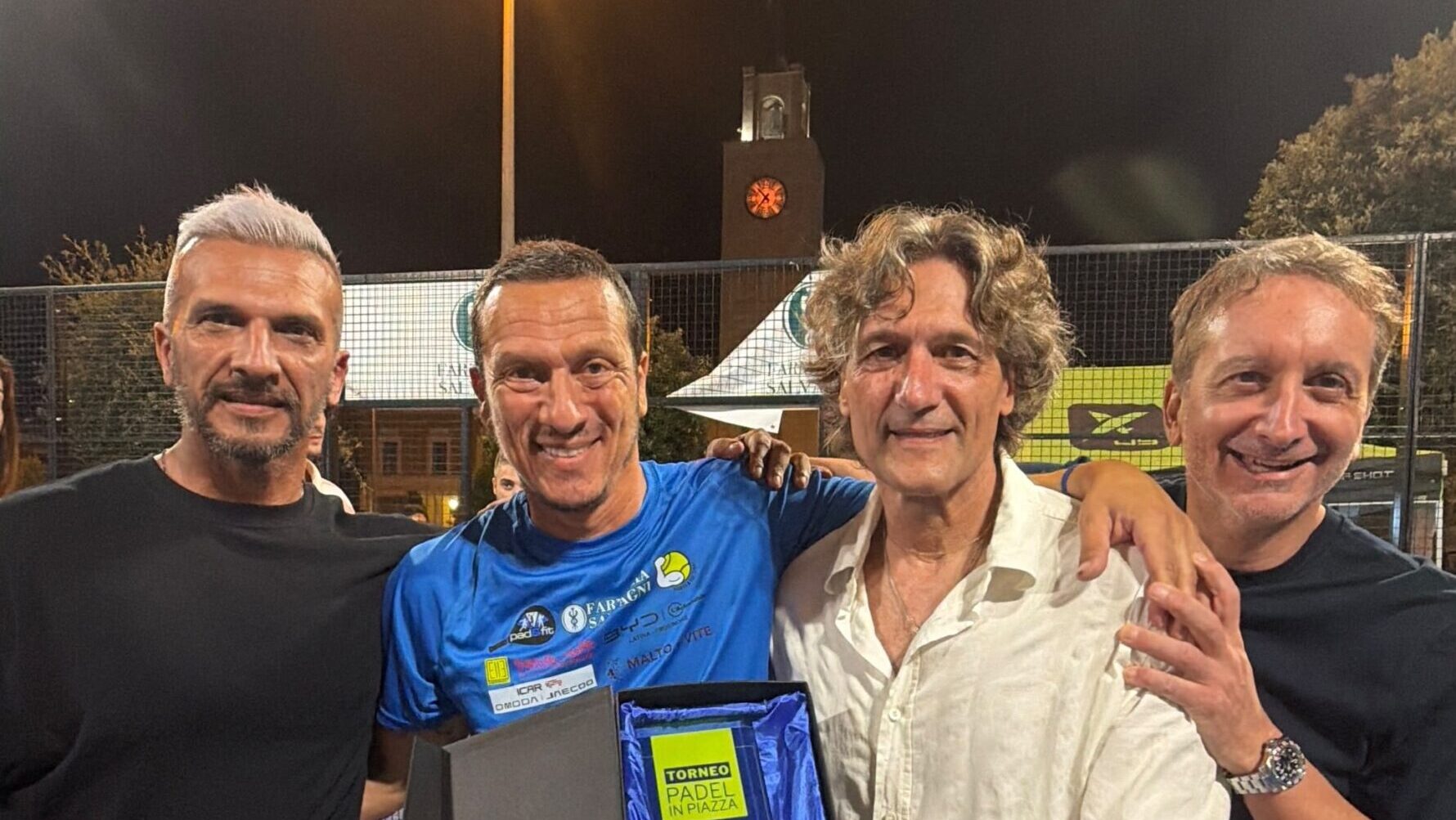 Termina anche la seconda edizione di Padel in Piazza che ha animato Latina: per l'occasione ospiti anche gli ex calciatori Amelia e Candela
