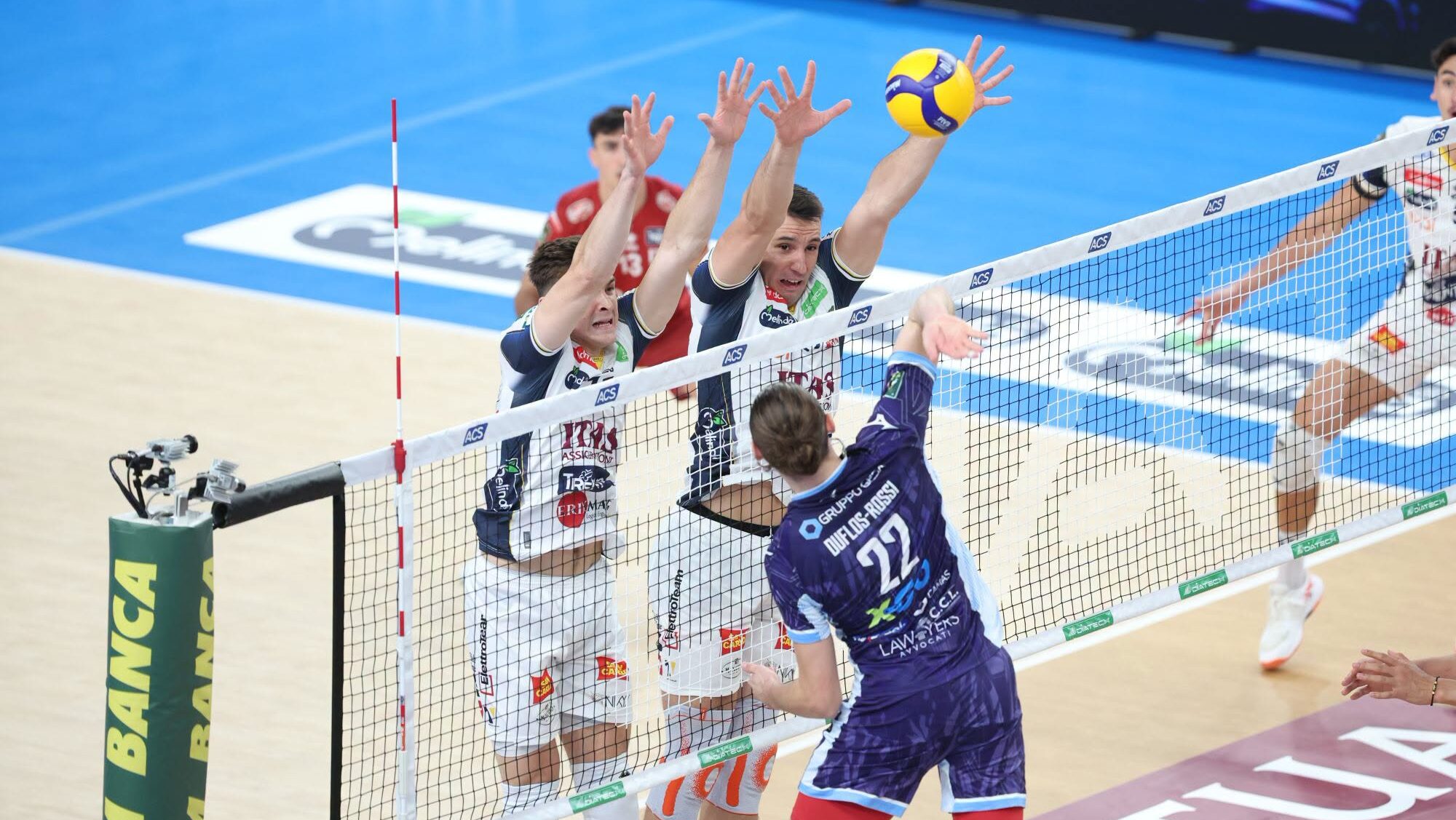Cisterna Volley perde la sua prima partita in stagione venendo battuta in tre set da Trento nella 2^ giornata di SuperLega