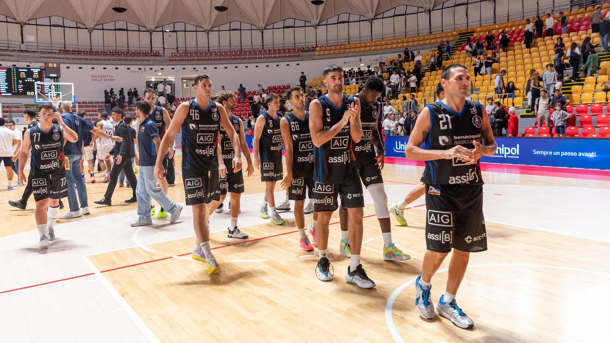La Benacquista Latina vince in trasferta in casa della Luiss Roma nell'anticipo della 2^ giornata di B Nazionale di basket