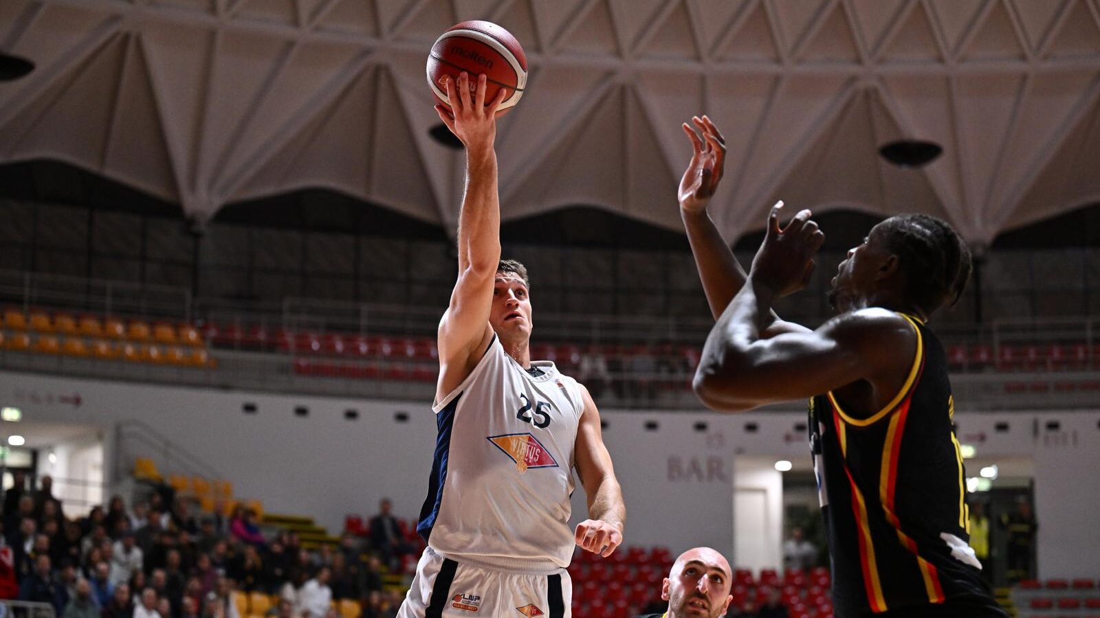 Vince anche la quinta partita stagionale la Virtus Roma 1960 che supera i pugliesi di San Severo al PalaTiziano
